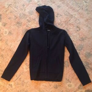 New navy hoodie sweater